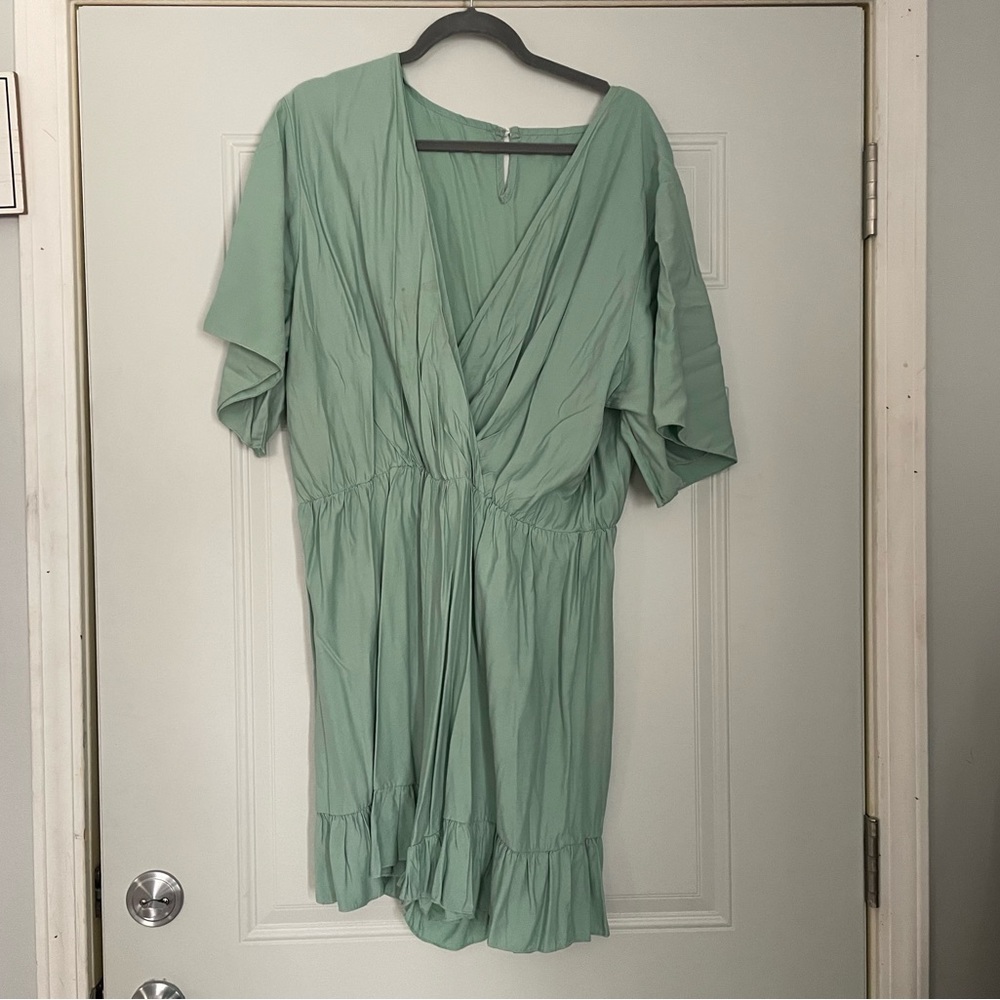 Teal Romper